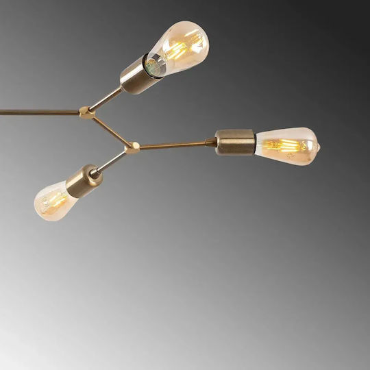 Opviq Sparrow Lustru Suspendat Pentru 6 Becuri E27 95x48cm