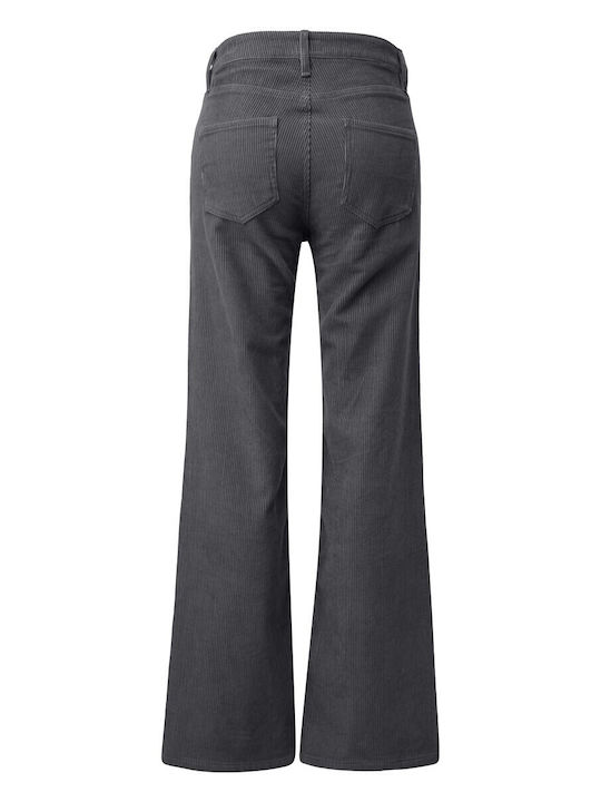 Damen-Stoffhose Anthrazit
