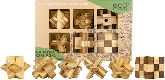 Project Genius Holzpuzzles für Kinder ab 3 Jahren 6 Stück