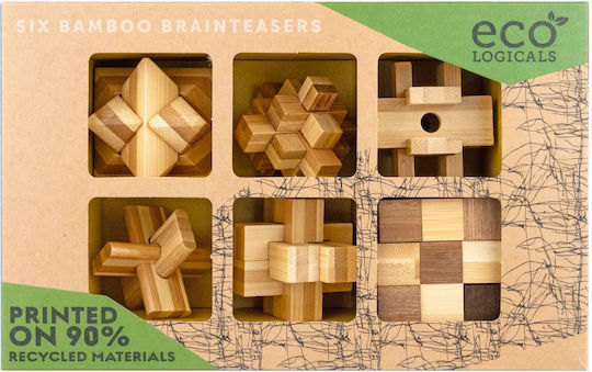 Project Genius Holzpuzzles für Kinder ab 3 Jahren 6 Stück