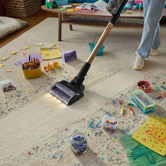Bissell PowerClean DualBrush Pro Επαναφορτιζόμενη Σκούπα 2 σε 1 Stick & Χειρός 25.2V Μαύρη