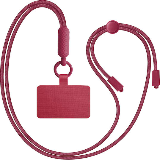 Zanae Necklace Lace Κινητό Plum Red