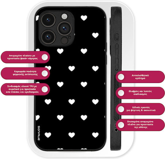 Θήκη Sonique Heart Series Google Pixel 11 5g Μαύρο 02