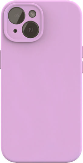Калъф за iPhone 15 Spacecase Silicone Mag Case от силикон MagSafe Lavender 5905719142742