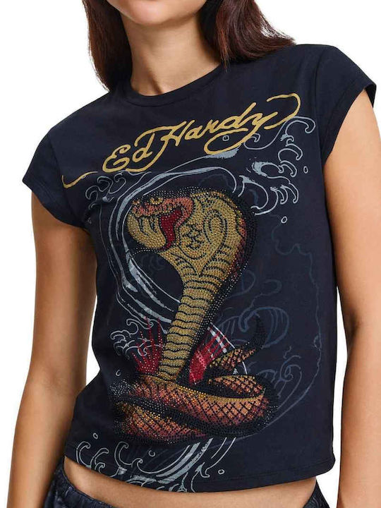 Γυναικείο T-shirt Black