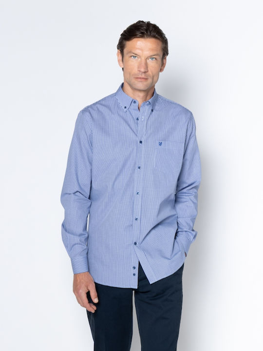Long Sleeve Blue Shirt