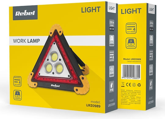 Rebel Led Warning Triangle