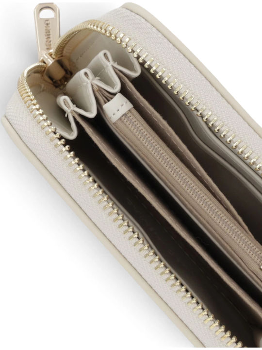 Large Ecru Women's Wallet