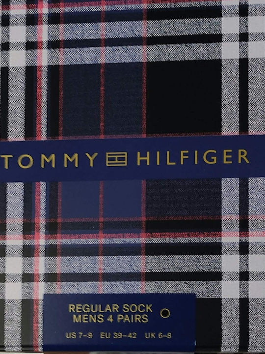 Tommy Hilfiger Ανδρικές Κάλτσες Black 4Pack