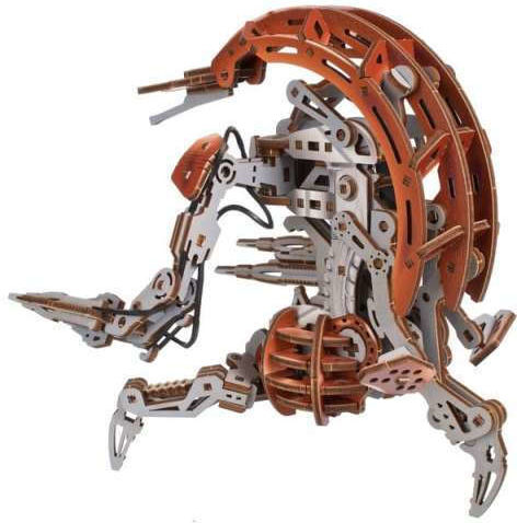 Star Wars Droideka Holz-Modellbausatz