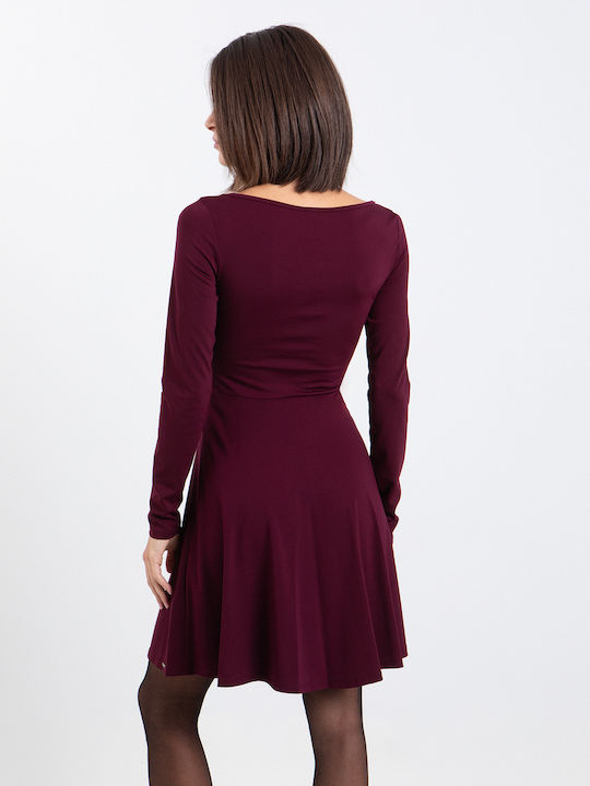 Rochie Mini Burgundy
