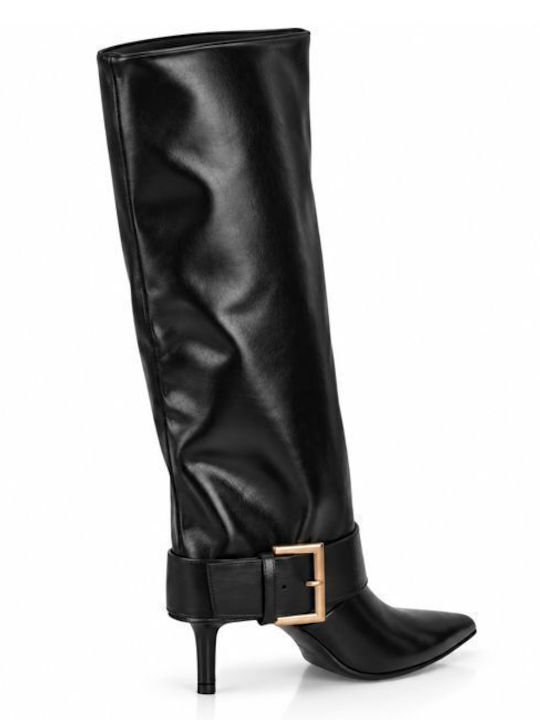 Women's Boots with High Heel Black