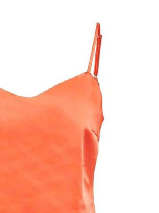 Only Flame Satin Women's Singlet Top