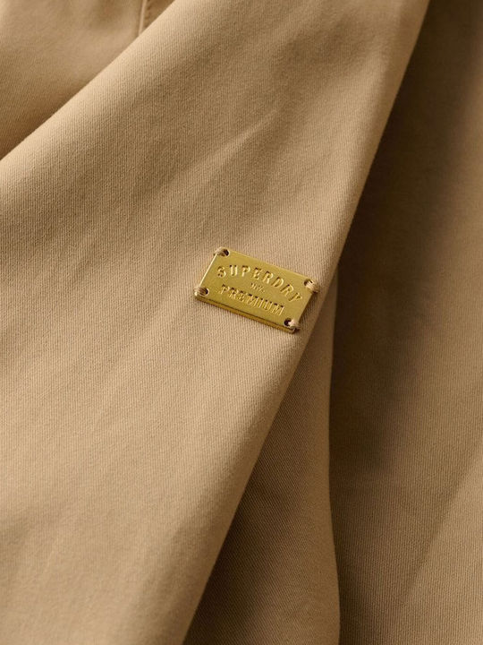 Women's Gabardine Coat Beige