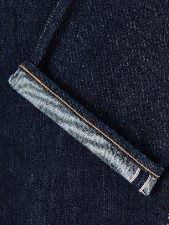 Made In Japan Мъжки дънки със свободна кройка Blue Rinsed
