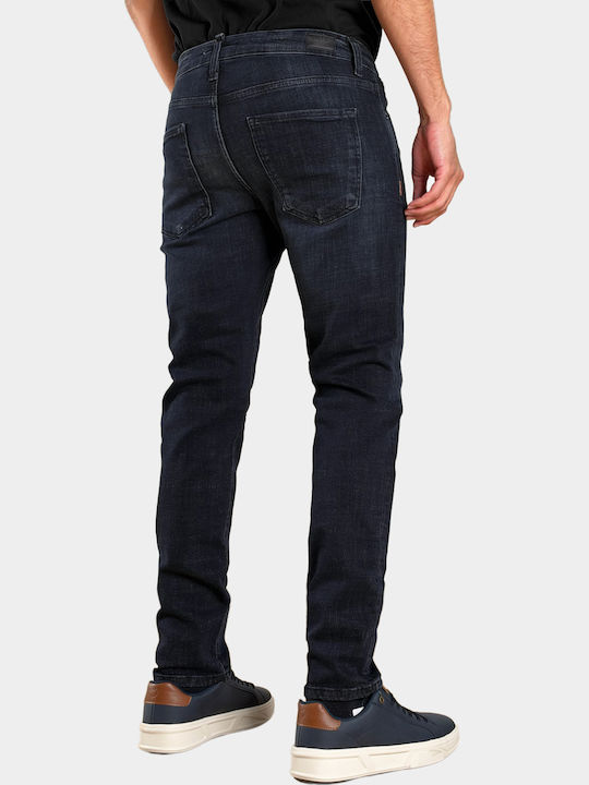 Мъжки еластични дънки със Slim Fit кройка Blue