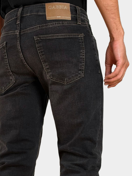 Мъжки Еластични Дънки Slim Fit Jeans Black