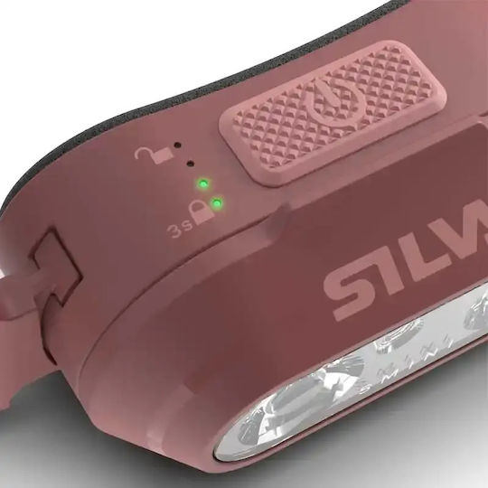 Silva Rechargeable LED Head Flash Light IPX5 with Maximum Brightness 250lm