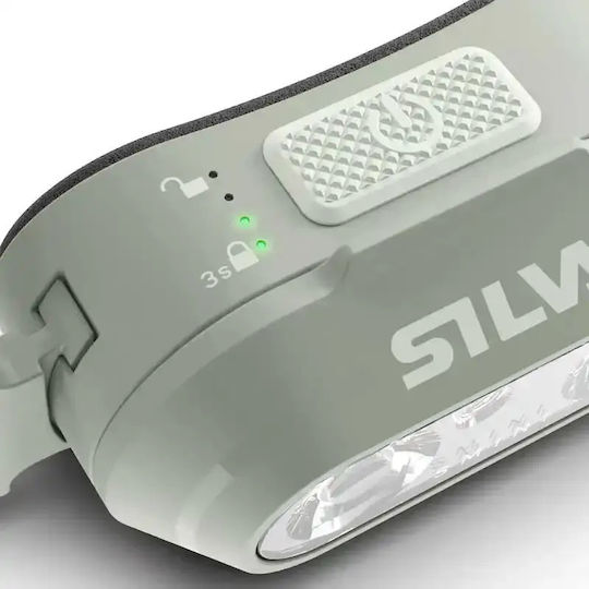Silva Акумулаторен Челен LED Фенер IPX5 с Максимална Светлина 250 Лумени