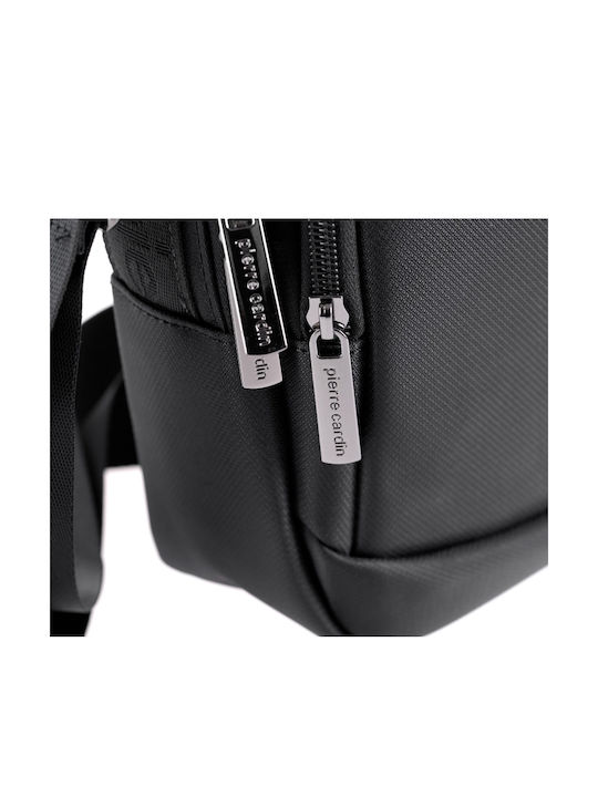 Geantă de Umăr / Tip Crossbody Neagră pentru Bărbați