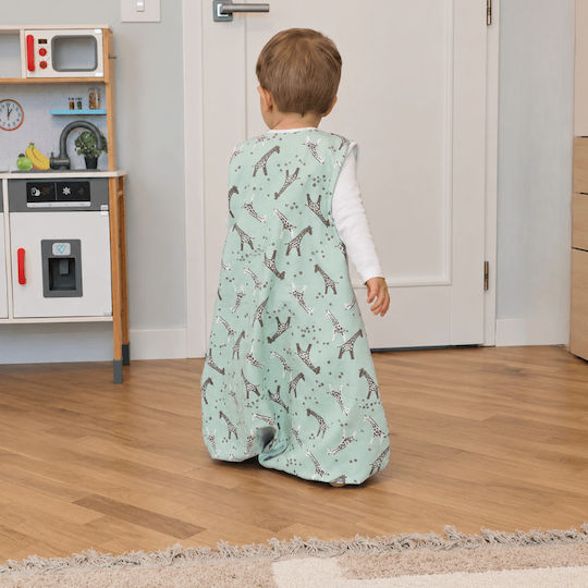 Kidizi Spring Sleeping Bag with Legs 1 Tog Green