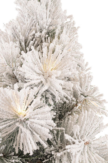 Illuminated Snowy Christmas Decorative Tree 60 cm Battery-Powered