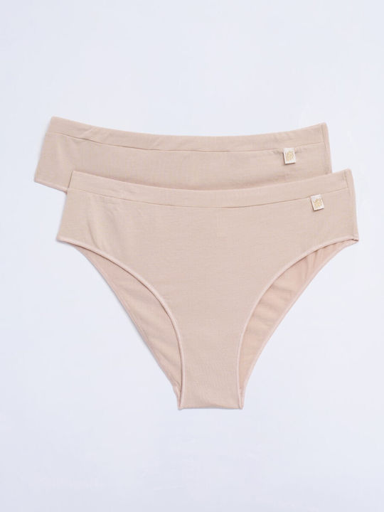 Γυναικεία Slip 2Pack Μπεζ