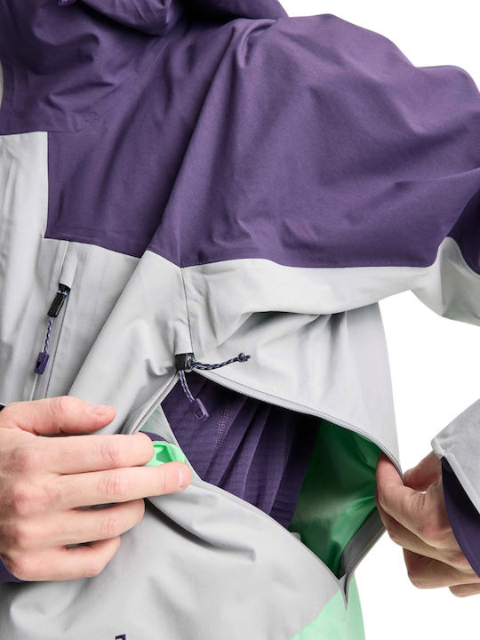 Burton Swash 307571-E4R Geacă bărbătească Gore-Tex de Ski & Snowboard Violet