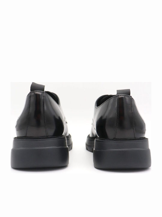 Pantofi Eleganți Bărbătești din Piele Negri