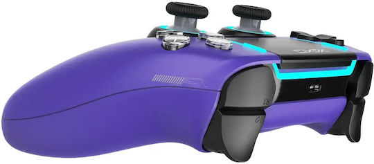 1362894 Kabelloses Gamepad für PC / PS5 Lila