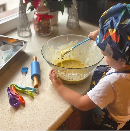 Woopie Dino Cooking Set With Apron, Chef Hat & Accessories for Ages 3+