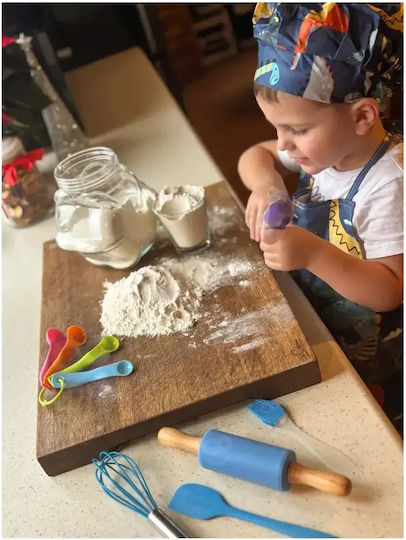 Woopie Dino Cooking Set With Apron, Chef Hat & Accessories for Ages 3+