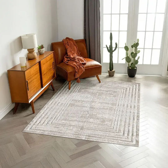 Conceptum Hypnose Conceptum Hypnose Rectangular Rug Beige-Sand 140x220cm