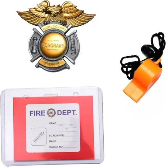 Woopie Set Valiză de Pompier cu Stingător de Incendiu pentru Copii de 3+ Ani 7 Piese