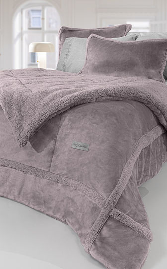 Guy Laroche Bettdeckenbezug Übergröße 240x220 cm Rosa