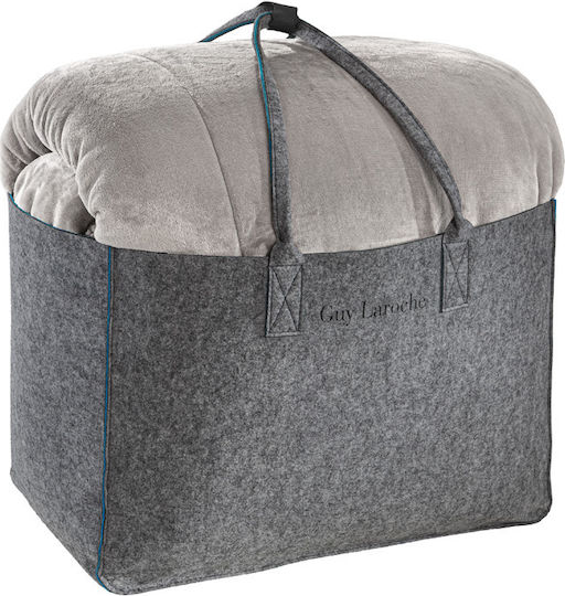 Guy Laroche Double Sherpa Comforter 220x240 cm Beige