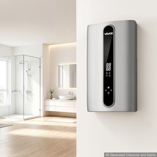 Vevor Wall-Mounted Instant Water Heater for Bathroom / Kitchen Three-Phase 24kW