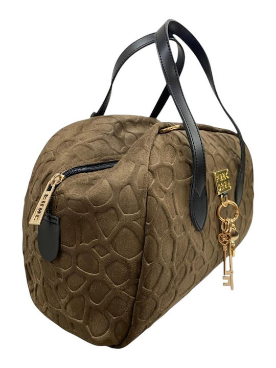 Damenhandtasche / Schultertasche Braun