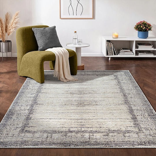 Newplan Milo 7519b Set De Covoare Moderne Pentru Dormitor Gri 3 Bucăți