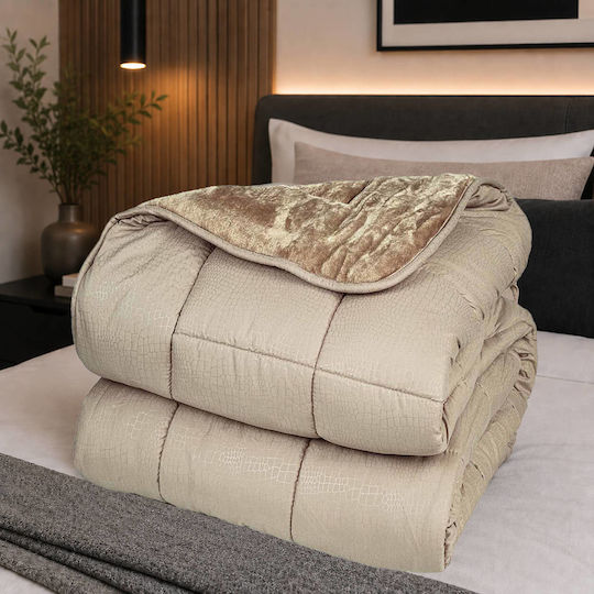 Astron Italy Sherpa Comforter Single 160x240cm Beige