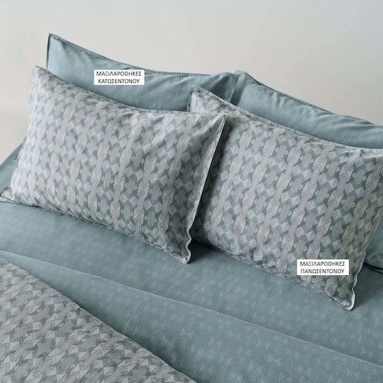Kentia Artisan Set Pillowcases with Envelope Cover Kentia 50x70cm