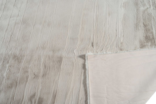 Polcarpet Rabbit Ivory 80 Teppich Rechteckig Pelzige Ivory