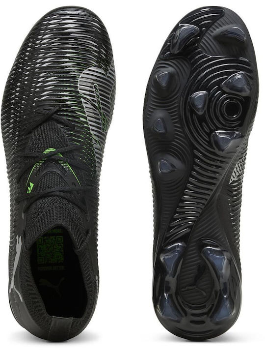 PUMA Future 8 Match FG/AG Football Shoes with Cleats Black PUMA Future 8 Match FG/AG Football Shoes with Cleats Black