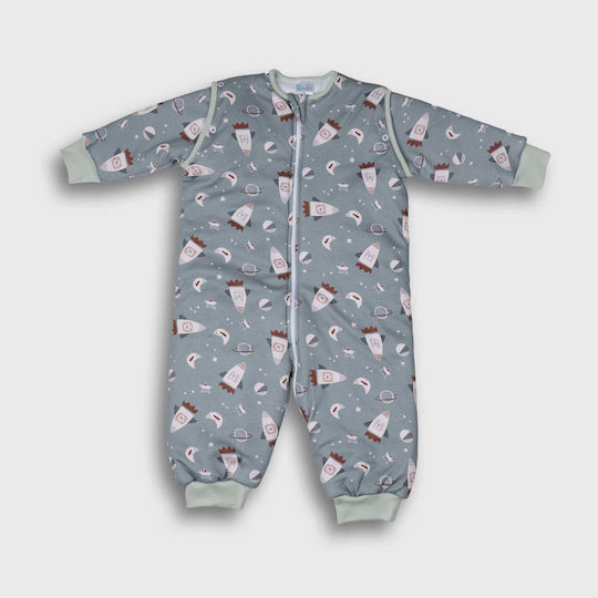 Tender Winter Baby Schlafsack mit abnehmbaren Ärmeln Beige