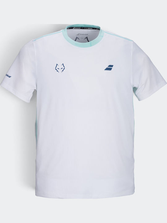 Babolat Juan Lebrón 6MZ26011-1000 Bluză Albă pentru Bărbați