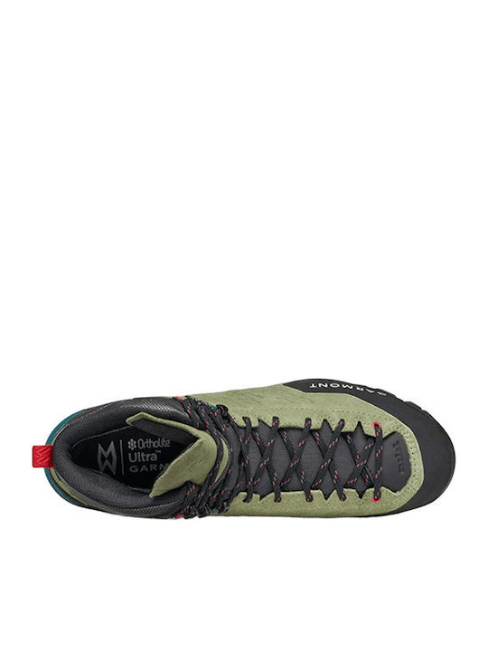 Garmont Ascent Men's Waterproof Hiking Boots with Gore-Tex Membrane Green