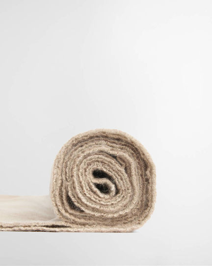 Women's Set with Knitted Beanie in Beige