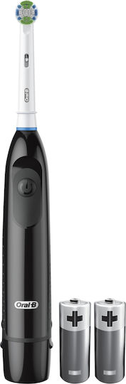 Pro Battery Precision Clean Ηλεκτρική Οδοντόβουρτσα Μπαταρίας Μαύρη