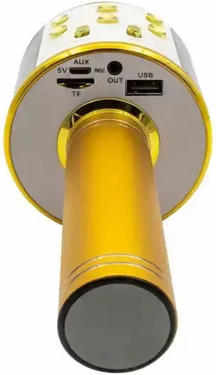 Μικρόφωνο Karaoke Ασύρματο KMS-20GMK2 1373835 Χρυσό