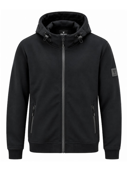 Hooded Cardigan Black